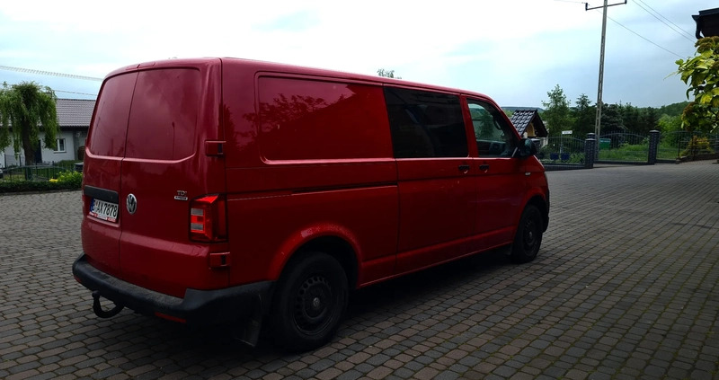 Volkswagen Transporter cena 79900 przebieg: 146942, rok produkcji 2015 z Sieradz małe 254